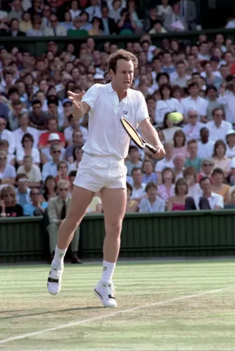 Framed Print : Wimbledon. John McEnroe. June 1988 88-3372-141