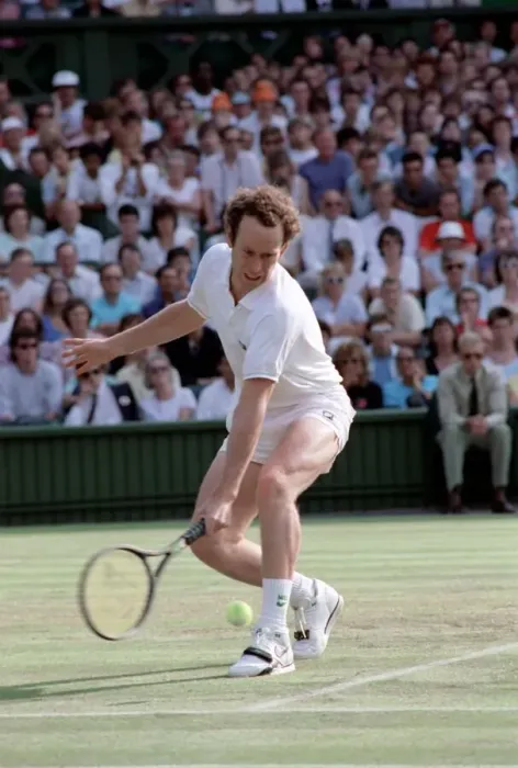 Framed Print : Wimbledon. John McEnroe. June 1988 88-3372-143 Framed Print : Wimbledon. John McEnroe. June 1988 88-3372-143