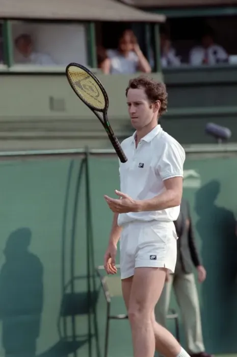 Framed Print : Wimbledon. John McEnroe. June 1988 88-3372-187 Framed Print : Wimbledon. John McEnroe. June 1988 88-3372-187