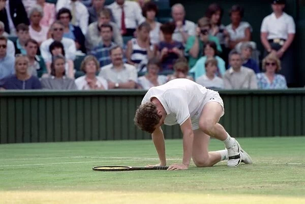 Wimbledon. John McEnroe. June 1988 88-3372-197