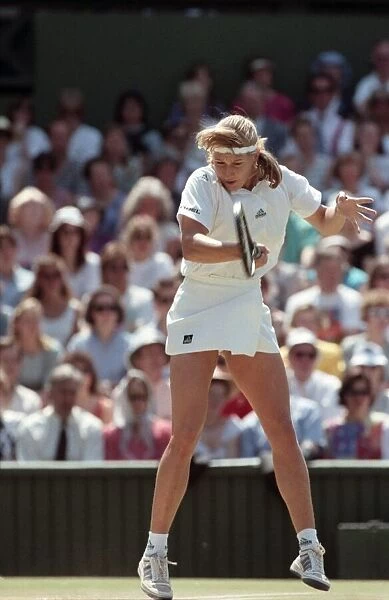 Wimbledon Ladies Final + Royal. Steffi Graf v. Gabriella Sabatini. July 1991 91-4293-072
