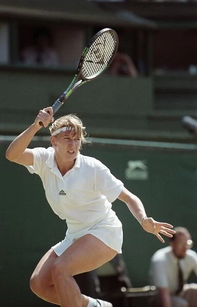 Wimbledon Ladies Tennis Final. Steffi Graf v. Gabriella Sabatini. July 1991 91-4293-167
