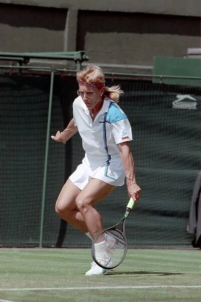 Wimbledon. Martina Navratilova. June 1988 88-3373-030