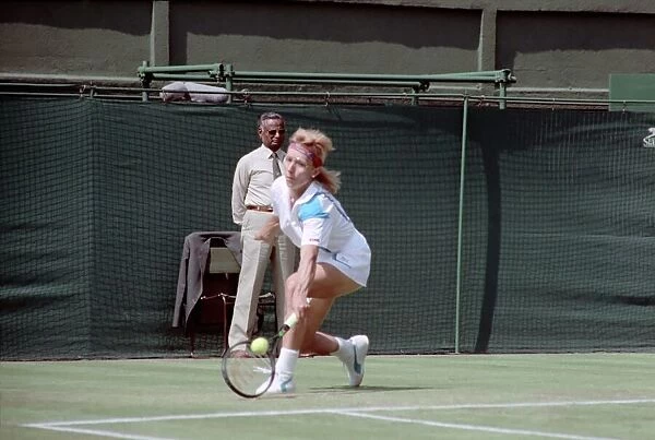 Wimbledon. Martina Navratilova. June 1988 88-3373-009