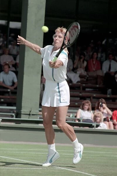Wimbledon. Martina Navratilova. June 1988 88-3373-021