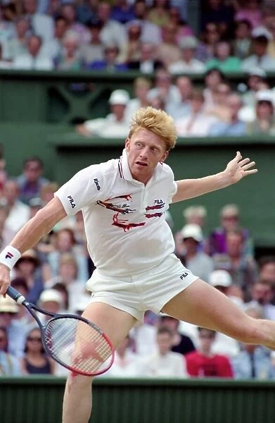 Wimbledon. Mens Final: Michael Stich vs. Boris Becker. July 1991 91-4302-252