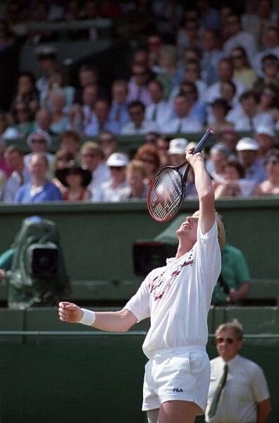 Wimbledon. Mens Final: Michael Stich vs. Boris Becker. July 1991 91-4302-098