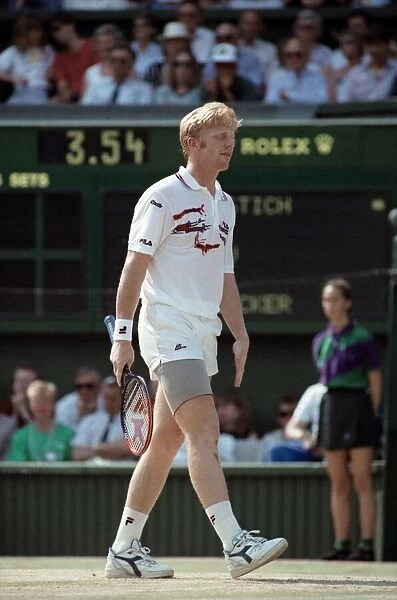 Wimbledon. Mens Final: Michael Stich vs. Boris Becker. July 1991 91-4302-091