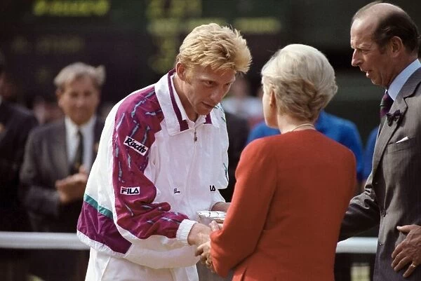 Wimbledon. Mens Final: Michael Stich vs. Boris Becker