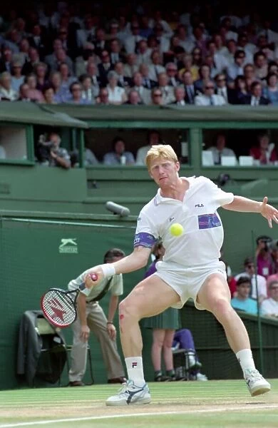 Wimbledon. Mens Final: Michael Stich vs. Boris Becker. July 1991 91-4302-167