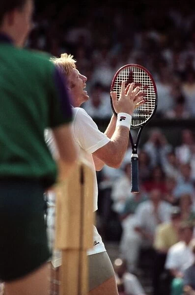 Wimbledon. Mens Final: Michael Stich vs. Boris Becker. July 1991 91-4302-102
