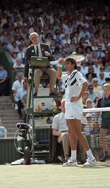 Wimbledon. Mens Final: Michael Stich vs. Boris Becker. July 1991 91-4302-150