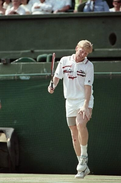 Wimbledon. Mens Final: Michael Stich vs. Boris Becker. July 1991 91-4302-097