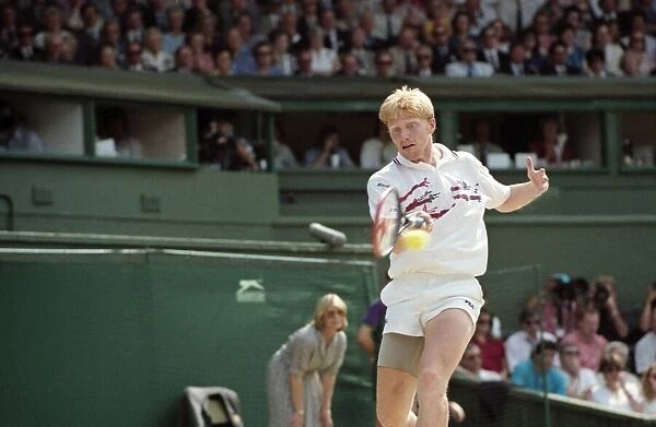 Wimbledon. Mens Final: Michael Stich vs. Boris Becker. July 1991 91-4302-142