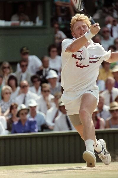 Wimbledon. Mens Final: Michael Stich vs. Boris Becker. July 1991 91-4302-269