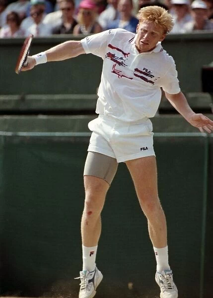 Wimbledon. Mens Final: Michael Stich vs. Boris Becker. July 1991 91-4302-292