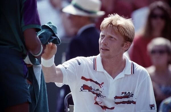 Wimbledon. Mens Final: Michael Stich vs. Becker. July 1991 91-4302-029