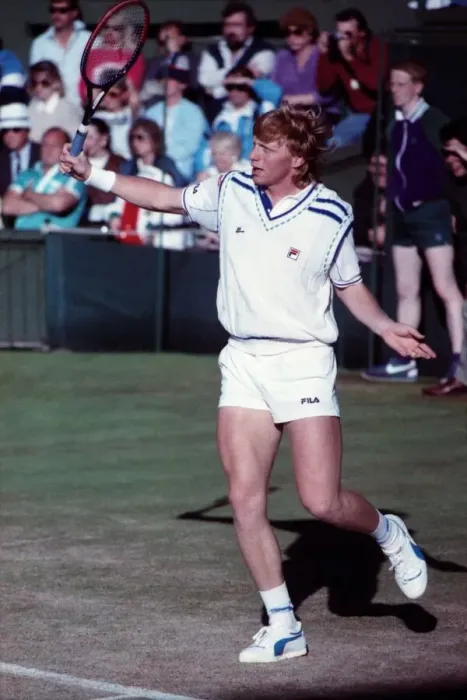 Framed Print : Wimbledon Mens Semi-Final. July 1988 88-3559-062 Framed Print : Wimbledon Mens Semi-Final. July 1988 88-3559-062