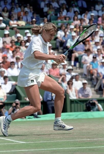 Wimbledon. Steffi Graf. July 1991 91-4353-007