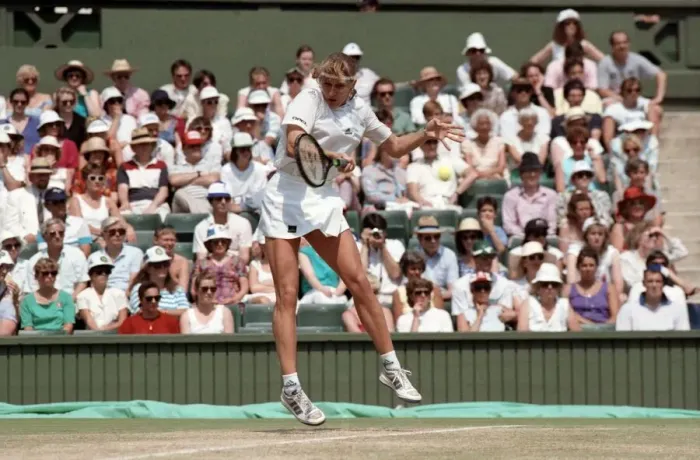 Framed Print : Wimbledon. Steffi Graf. July 1991 91-4353-047 Framed Print : Wimbledon. Steffi Graf. July 1991 91-4353-047