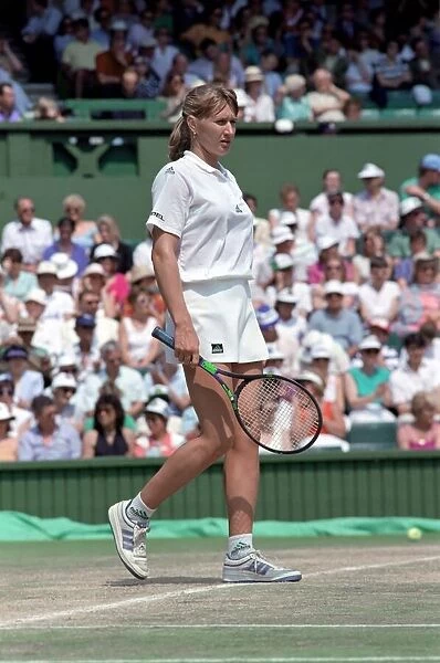 Wimbledon. Steffi Graf. July 1991 91-4353-064