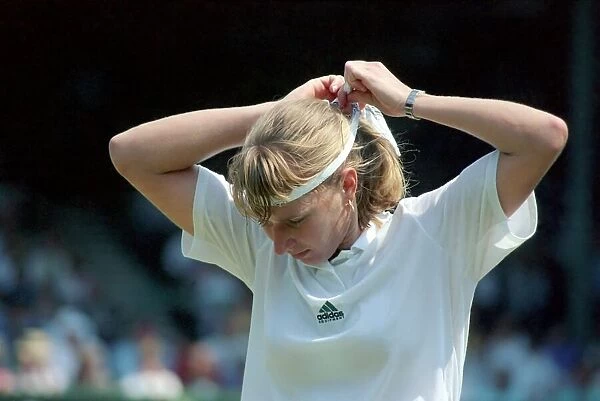 Wimbledon. Steffi Graf. July 1991 91-4353-128