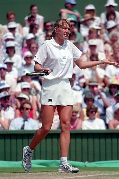 Wimbledon. Steffi Graf. July 1991 91-4353-131