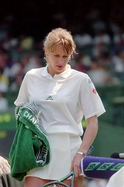 Wimbledon. Steffi Graf. July 1991 91-4353-133
