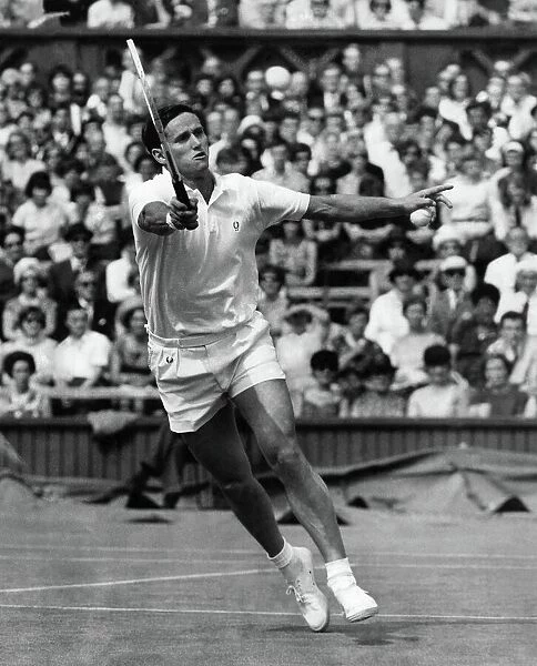 Wimbledon style from Australian Roy Emerson, whose brilliance put paid to Mike