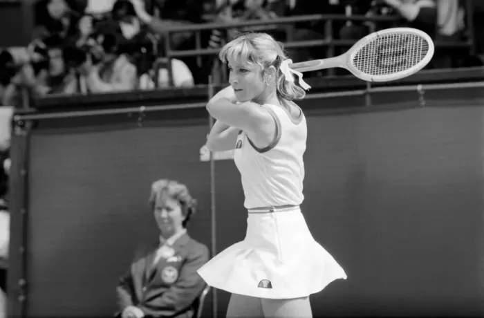 Framed Print : Wimbledon Tennis 1982: 12th Day: Womenes Final: Navratilova vs. Lloyd