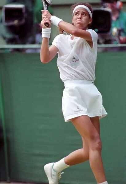 Wimbledon Tennis. A. Sanchez Vicario v. Fernandez. July 1991 91-4196-047