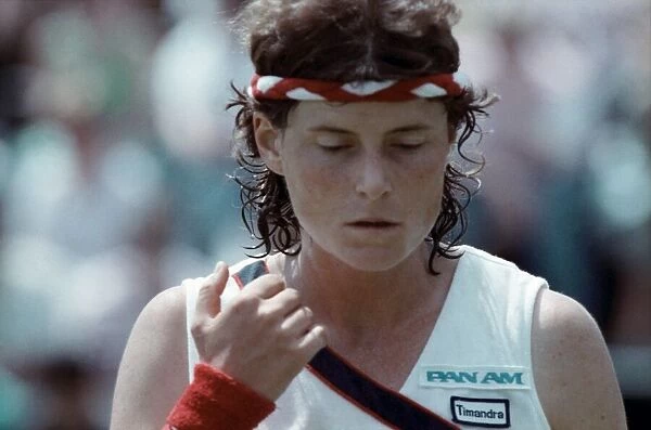 Wimbledon Tennis. Alexia Dechaume. June 1988 88-3341-039