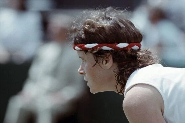 Wimbledon Tennis. Alexia Dechaume. June 1988 88-3341-038