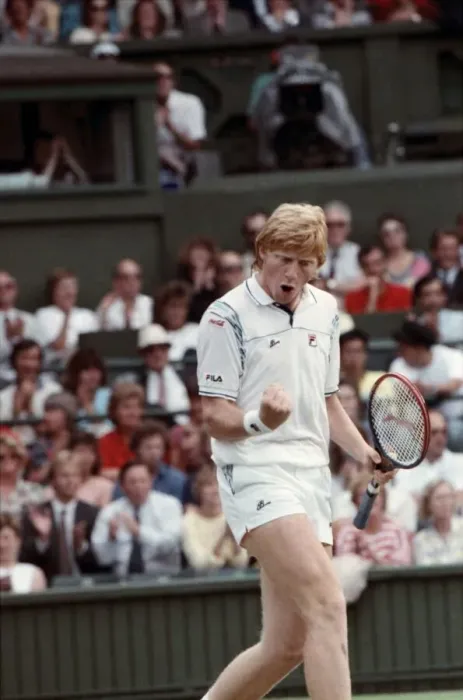Framed Print : Wimbledon Tennis. Boris Becker. June 1988 88-3488-006 Framed Print : Wimbledon Tennis. Boris Becker. June 1988 88-3488-006