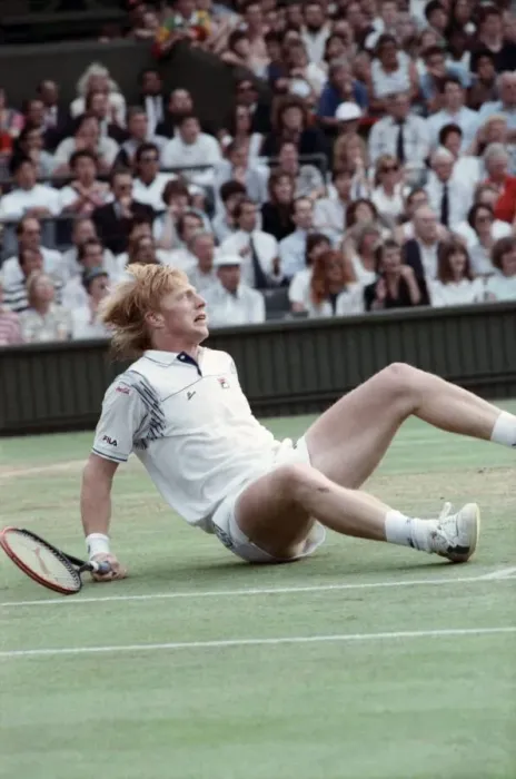 Framed Print : Wimbledon Tennis. Boris Becker. June 1988 88-3488-010 Framed Print : Wimbledon Tennis. Boris Becker. June 1988 88-3488-010
