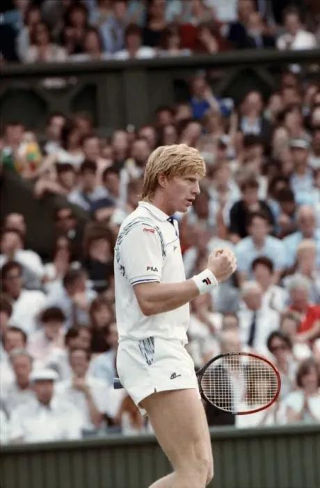 Framed Print : Wimbledon Tennis. Boris Becker. June 1988 88-3488-005 Framed Print : Wimbledon Tennis. Boris Becker. June 1988 88-3488-005