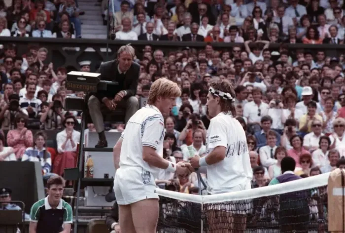 Framed Print : Wimbledon Tennis. Boris Becker. June 1988 88-3488-049 Framed Print : Wimbledon Tennis. Boris Becker. June 1988 88-3488-049