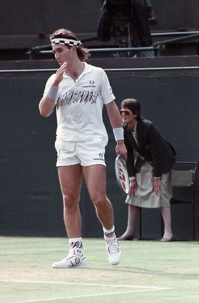 Wimbledon Tennis. Boris Becker. June 1988 88-3488-073