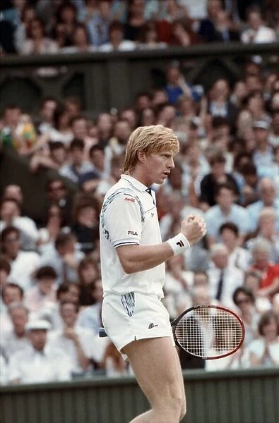 Wimbledon Tennis. Boris Becker. June 1988 88-3488-005