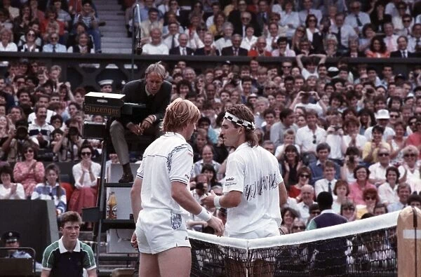 Wimbledon Tennis. Boris Becker. June 1988 88-3488-038