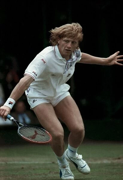 Wimbledon Tennis. Boris Becker (Winner). June 1988 88-3397-093