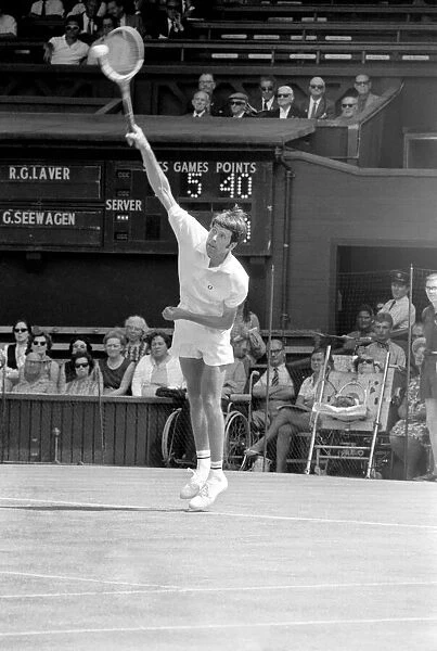 Wimbledon Tennis Championships 1970 1st Day. June 1970 70-5902-007