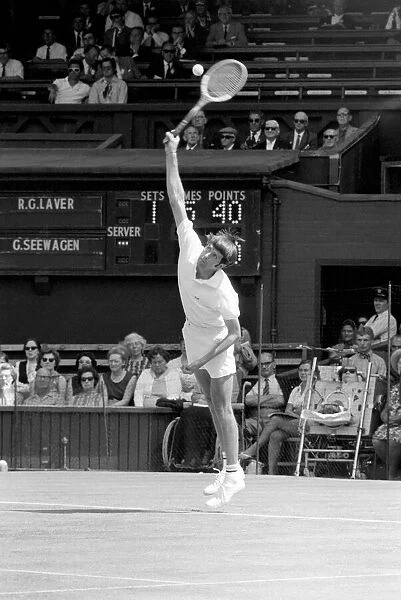 Wimbledon Tennis Championships 1970 1st Day. June 1970 70-5902-006