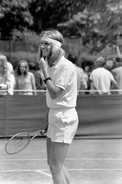 Wimbledon Tennis Championships 1970 1st Day. R. J. Moore (South Africa
