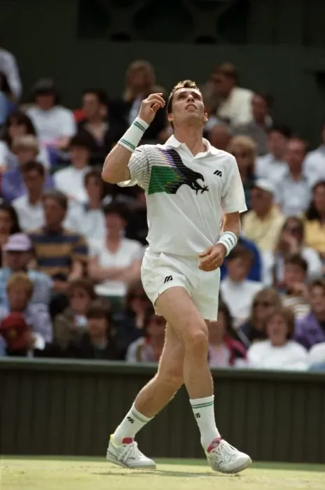Framed Print : Wimbledon Tennis Championships. Ivan Lendl v. Kelly Evernden. June 1991 91-4117-202 Framed Print : Wimbledon Tennis Championships. Ivan Lendl v. Kelly Evernden. June 1991 91-4117-202