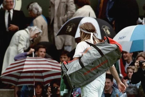 Wimbledon Tennis Championships. Andre Agassi June 1991 91-4117-108
