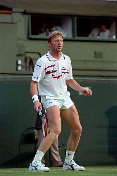 Wimbledon Tennis Championships. Boris Becker. June 1991 91-4117-259