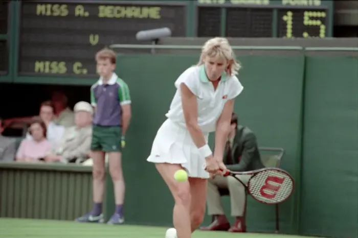 Framed Print : Wimbledon Tennis. (Chris Evert). June 1988 88-3341-027 Framed Print : Wimbledon Tennis. (Chris Evert). June 1988 88-3341-027
