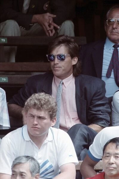 Wimbledon Tennis. Chris Evert. July 1988 88-3421-023
