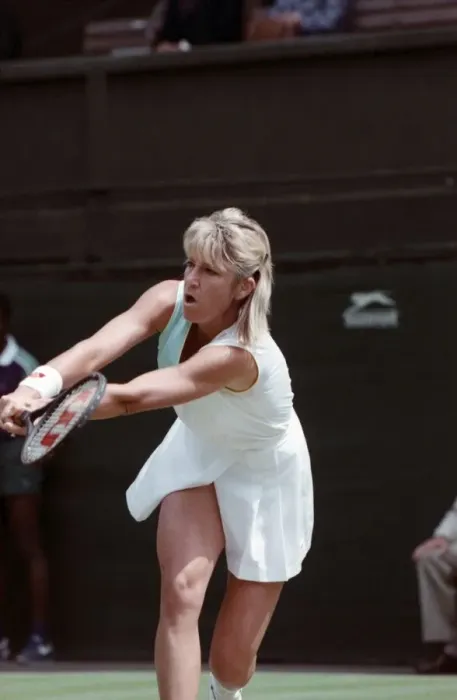 Framed Print : Wimbledon Tennis. Chris Evert. July 1988 88-3421-014 Framed Print : Wimbledon Tennis. Chris Evert. July 1988 88-3421-014